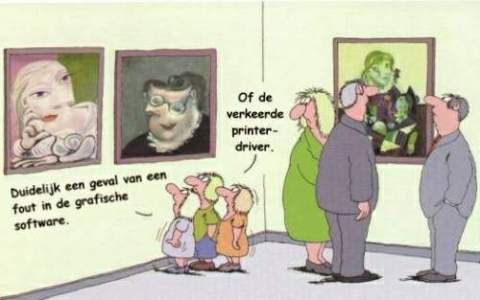 Grappig plaatje